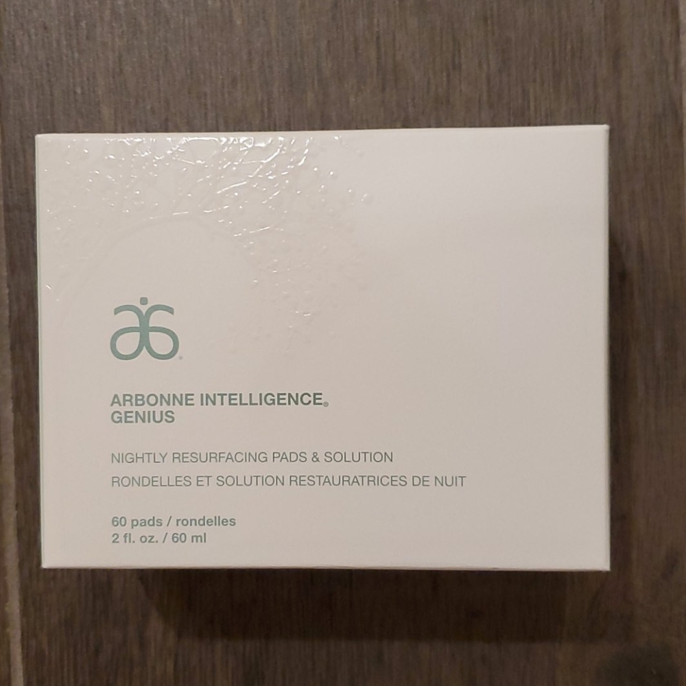 Arbonne Genius Nightly Resurfacing Pads